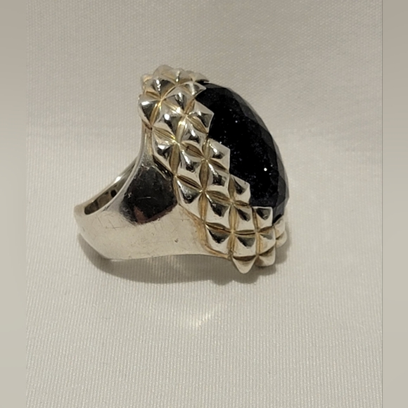 Stephen Webster Crystal Haze Sterling Silver Super Stud Ring - Size 6 - Picture 4 of 8